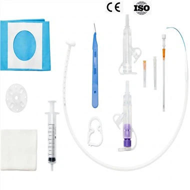 Endoskopiskās gastrostomijas (PEG) komplekts enterālai barošanai un kuņģa dekompresijai